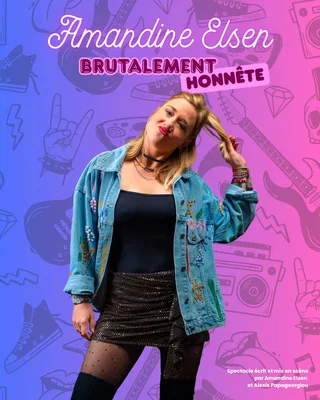 Visuel de spectacle de Amandine Elsen