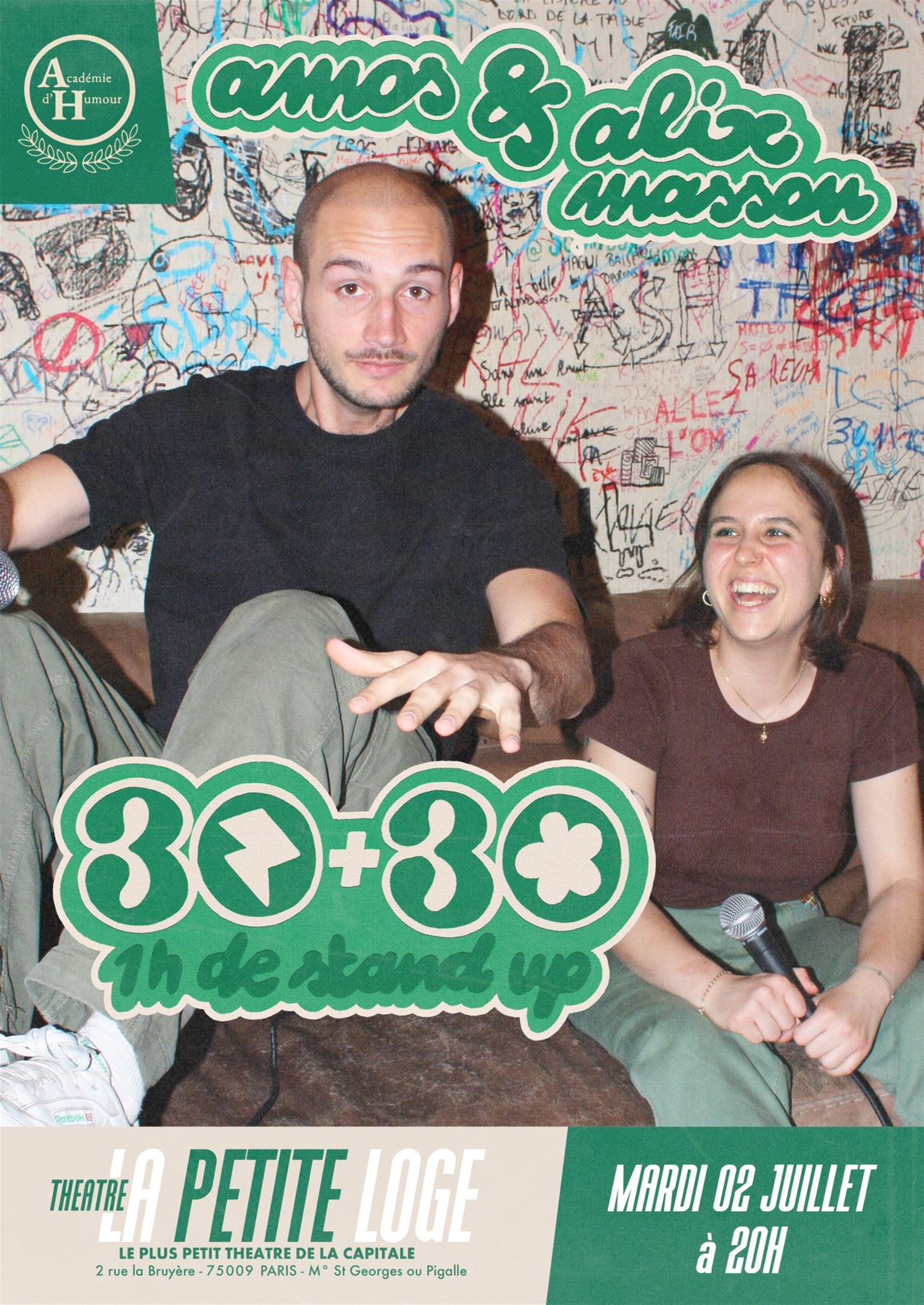 Portrait de Amos & Alix Masson