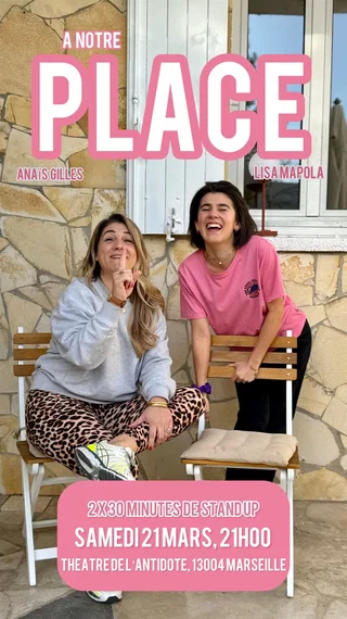 Portrait de Anaïs Gilles et Lisa Mapola