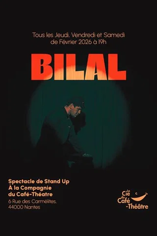 Visuel de spectacle de Bilal