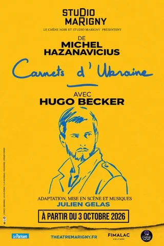 Visuel de spectacle de Carnets d'Ukraine