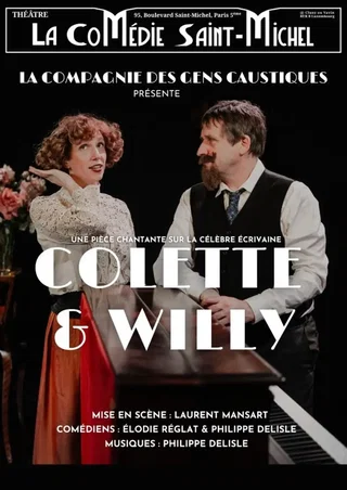 Visuel de spectacle de Colette et Willy