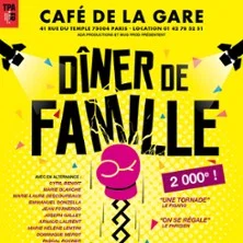 Portrait de Dîner De Famille - Café de la Gare, Paris