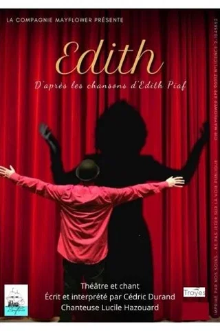 Affiche de Théâtre musical avec Edith