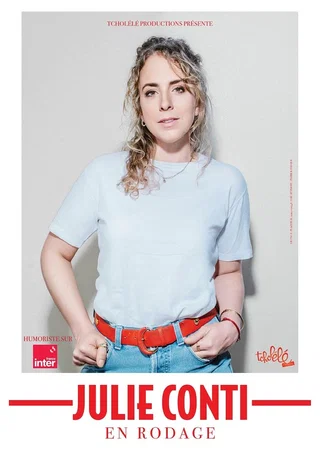 Visuel de spectacle de Julie Conti