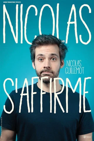 Visuel de spectacle de Nicolas Guillemot
