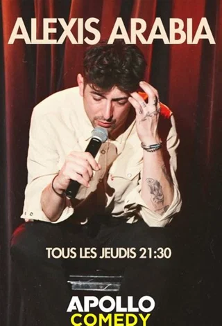 Visuel de spectacle de Alexis Arabia