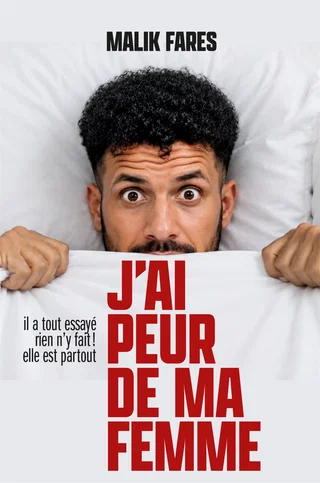 Visuel de spectacle de Malik Fares
