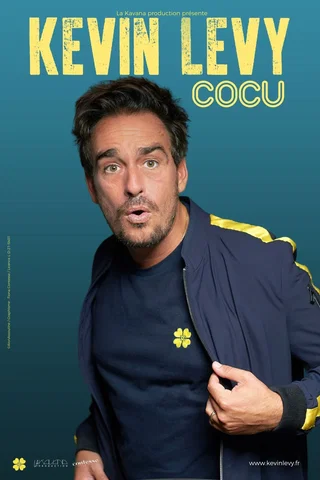 Visuel de spectacle de Kevin Levy