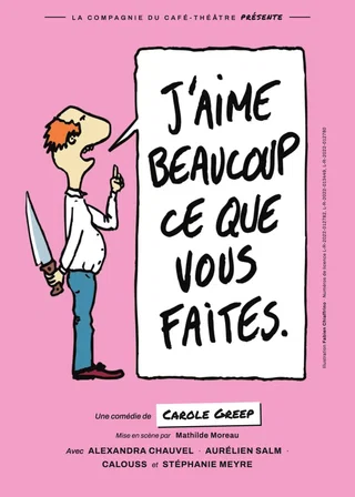 Visuel de spectacle de J’aime beaucoup