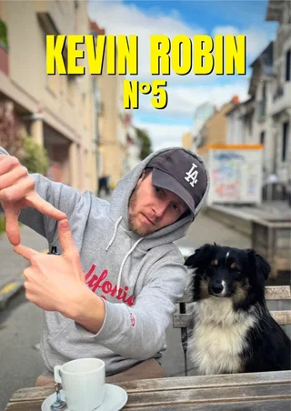 Visuel de spectacle de Kevin Robin