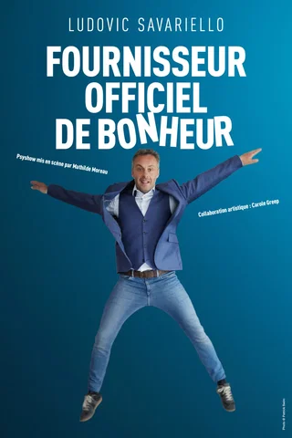 Visuel de spectacle de Ludovic Savariello