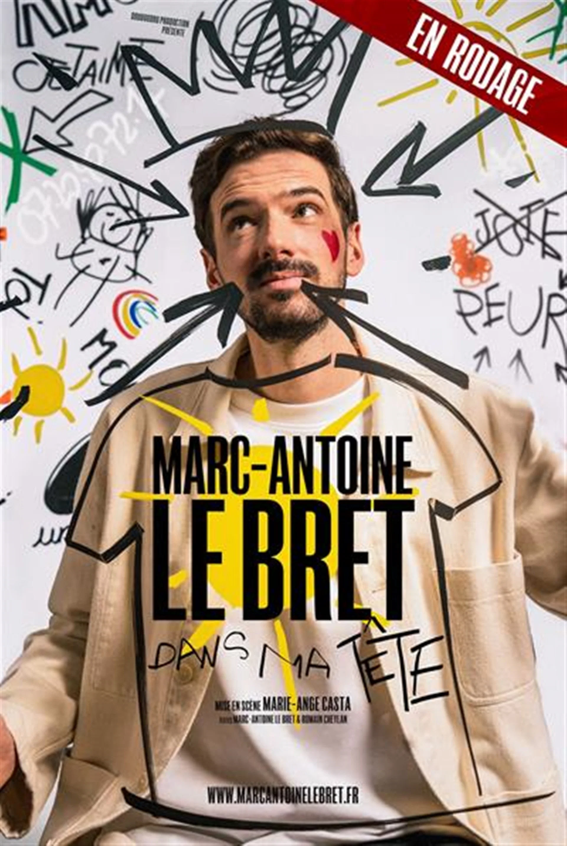 Affiche de Absolutely Hilarious Marc-Antoine Le Bret & Friends avec Marc-Antoine Le Bret