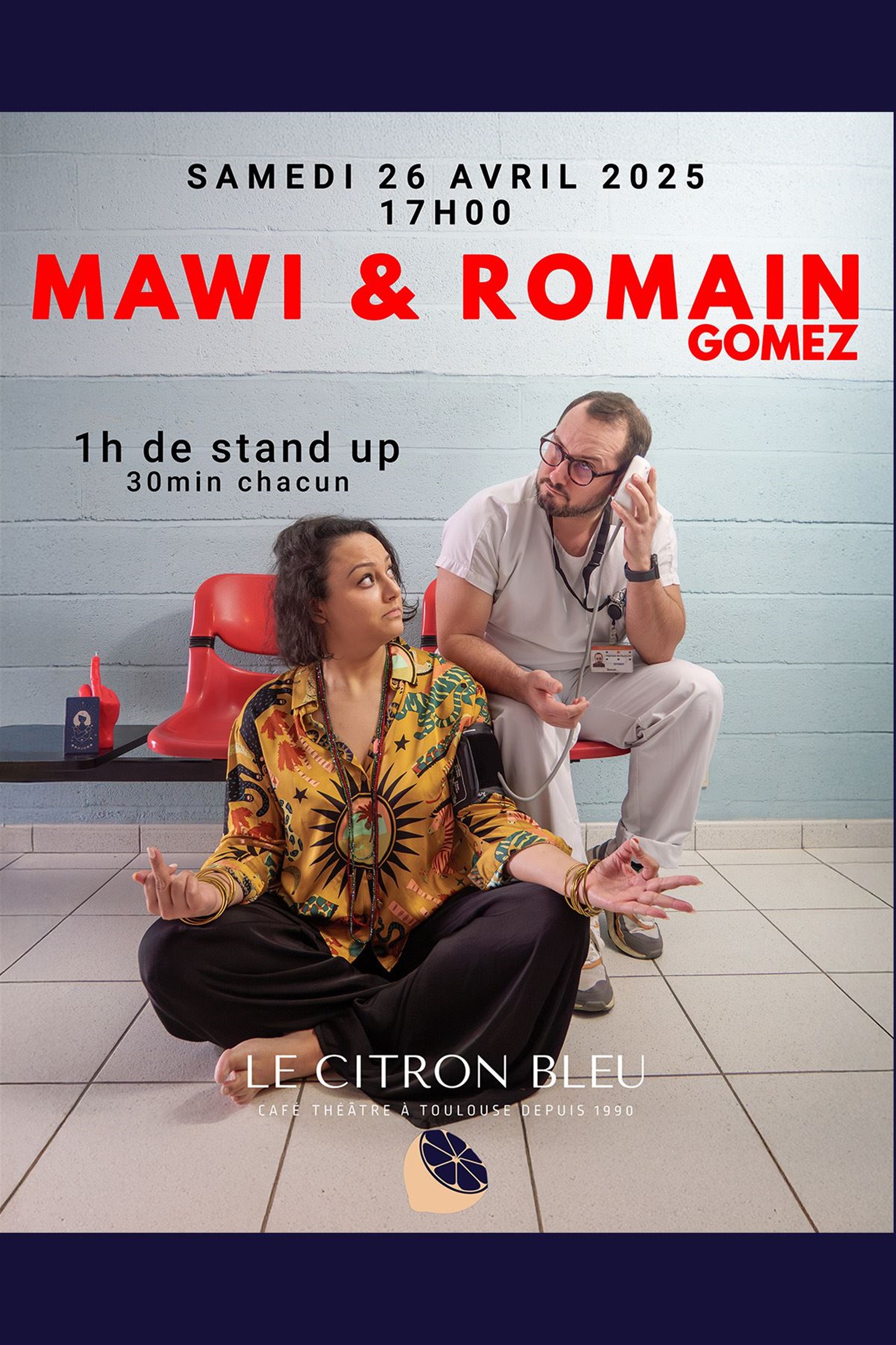 Portrait de Mawi & Romain Gomez
