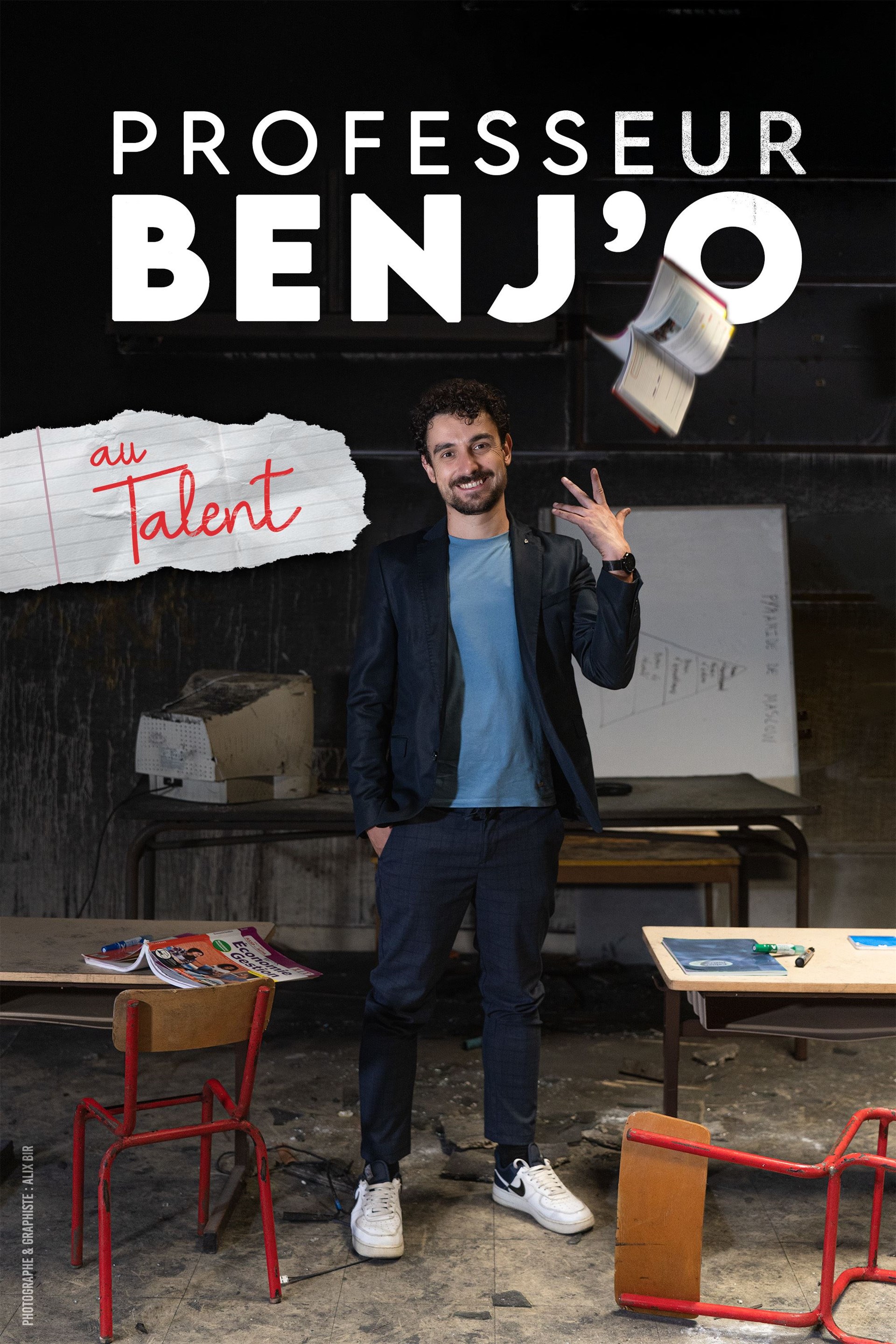 Portrait de Professeur Benj'o