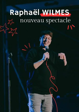 Visuel de spectacle de Raphaël