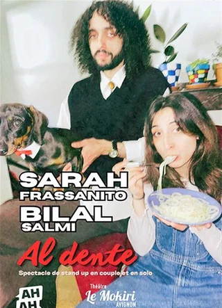 Visuel de spectacle de Sarah Frassanito et Bilal Salmi
