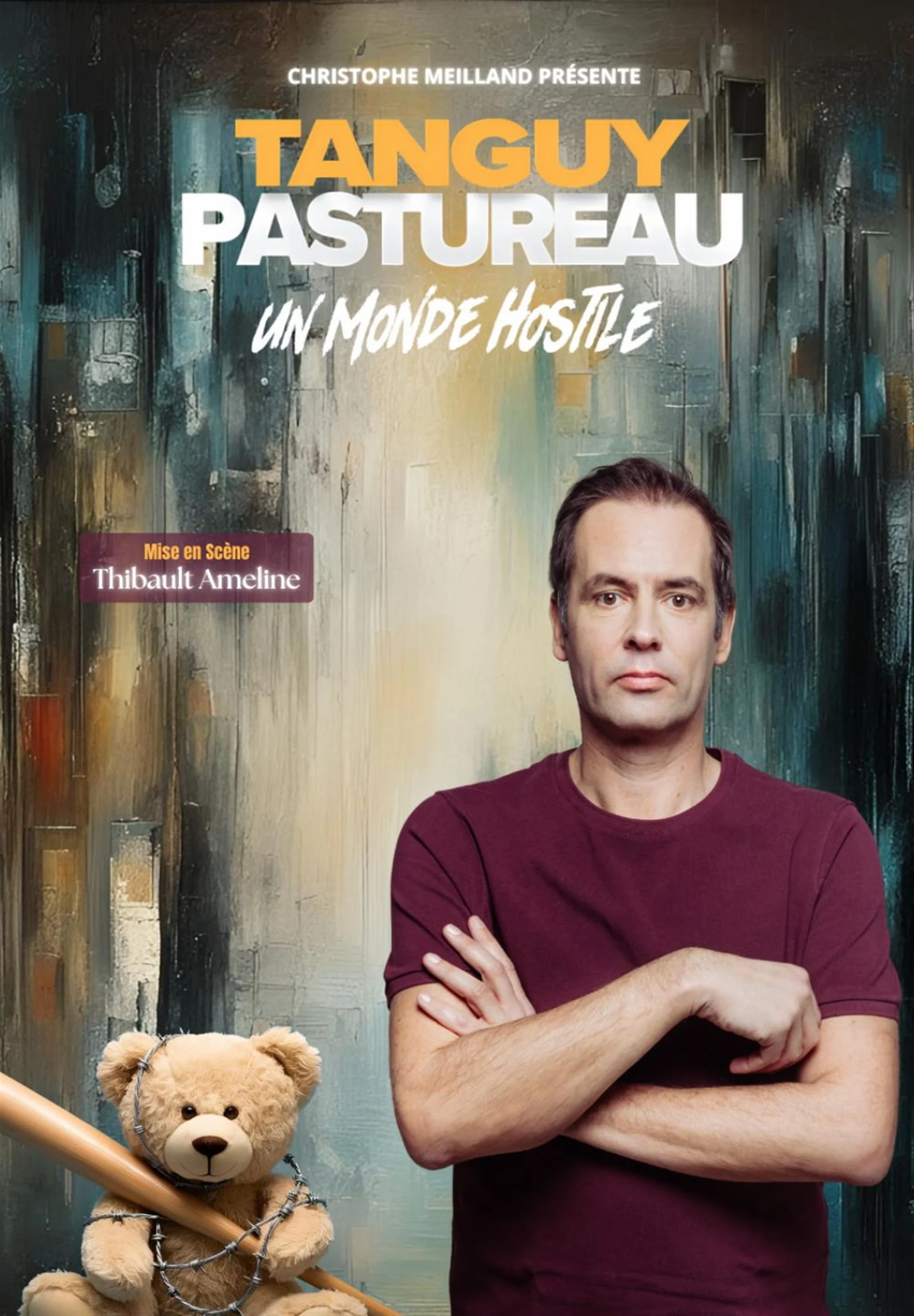 Affiche de Tanguy Pastureau Nouveau spectacle avec Tanguy Pastureau