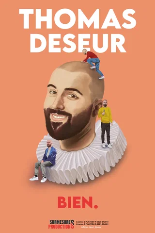 Visuel de spectacle de Thomas Deseur