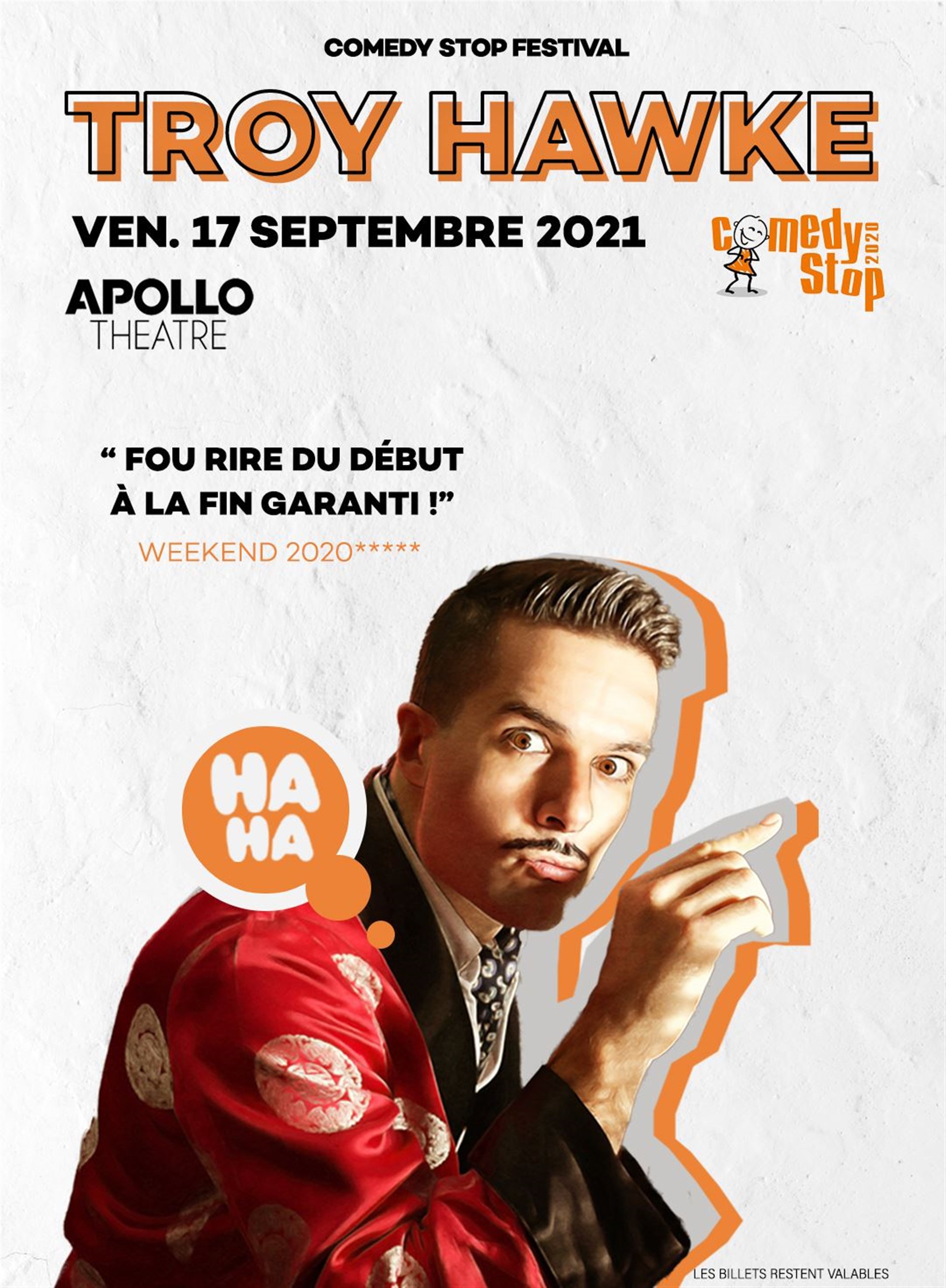 Portrait de Troy Hawke