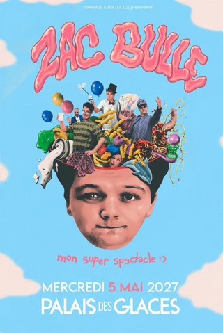 Visuel de spectacle de Zac Bulle