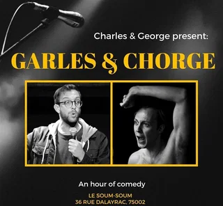 Affiche de Garles & Chorge avec Charles Pellegrin