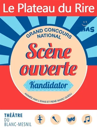 Affiche de Kandidator : le plateau du rire