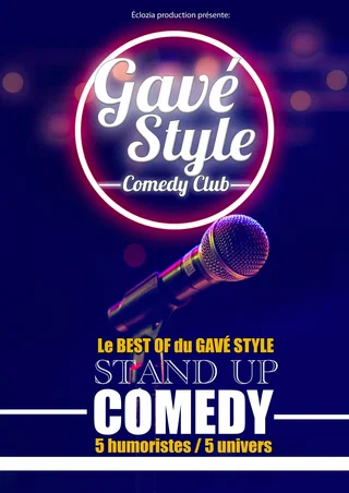 Affiche de Comedy Club Gavé style : Le Best Of