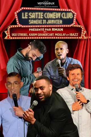 Affiche de Satie Comedy Club