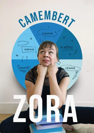 Affiche de Camembert avec Zora