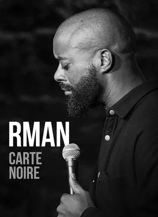 Affiche de Carte Noire avec Rman