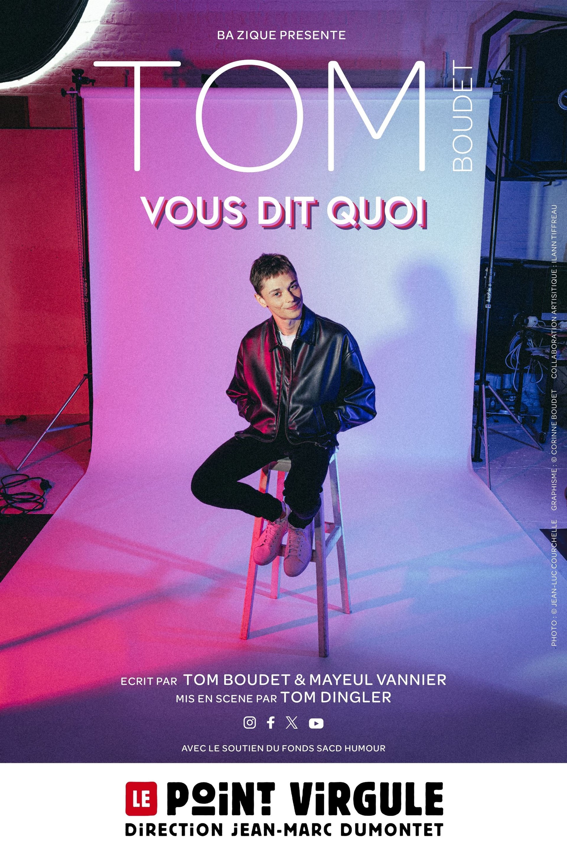 Tom Boudet vous dit quoi