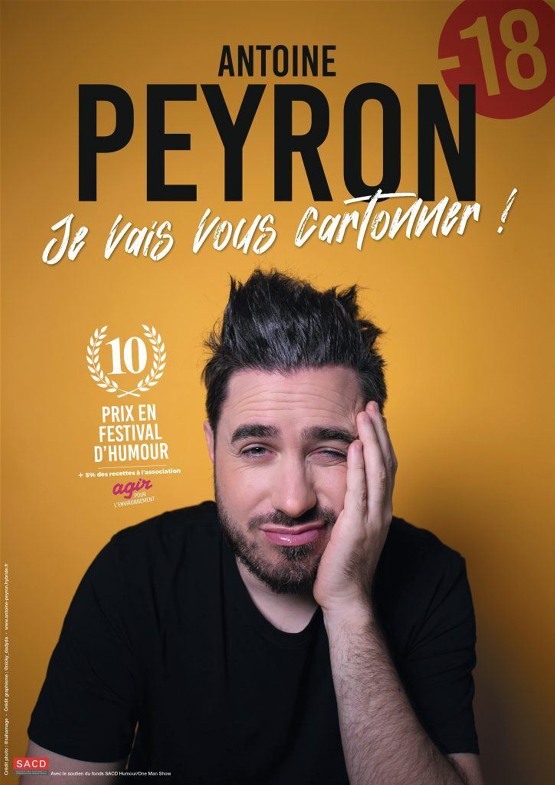Antoine Peyron dans Je vais vous cartonner !