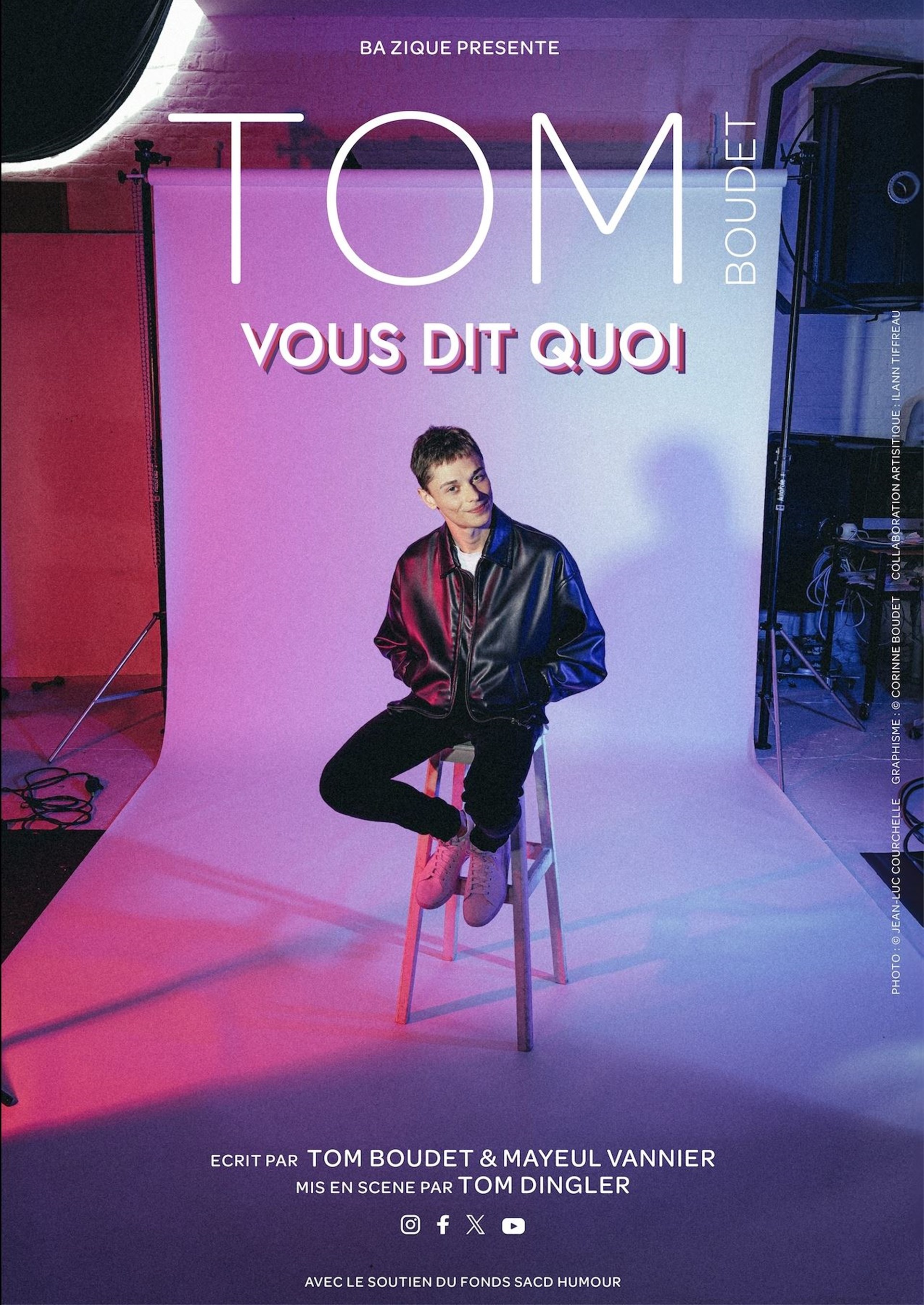 Tom Boudet vous dit quoi