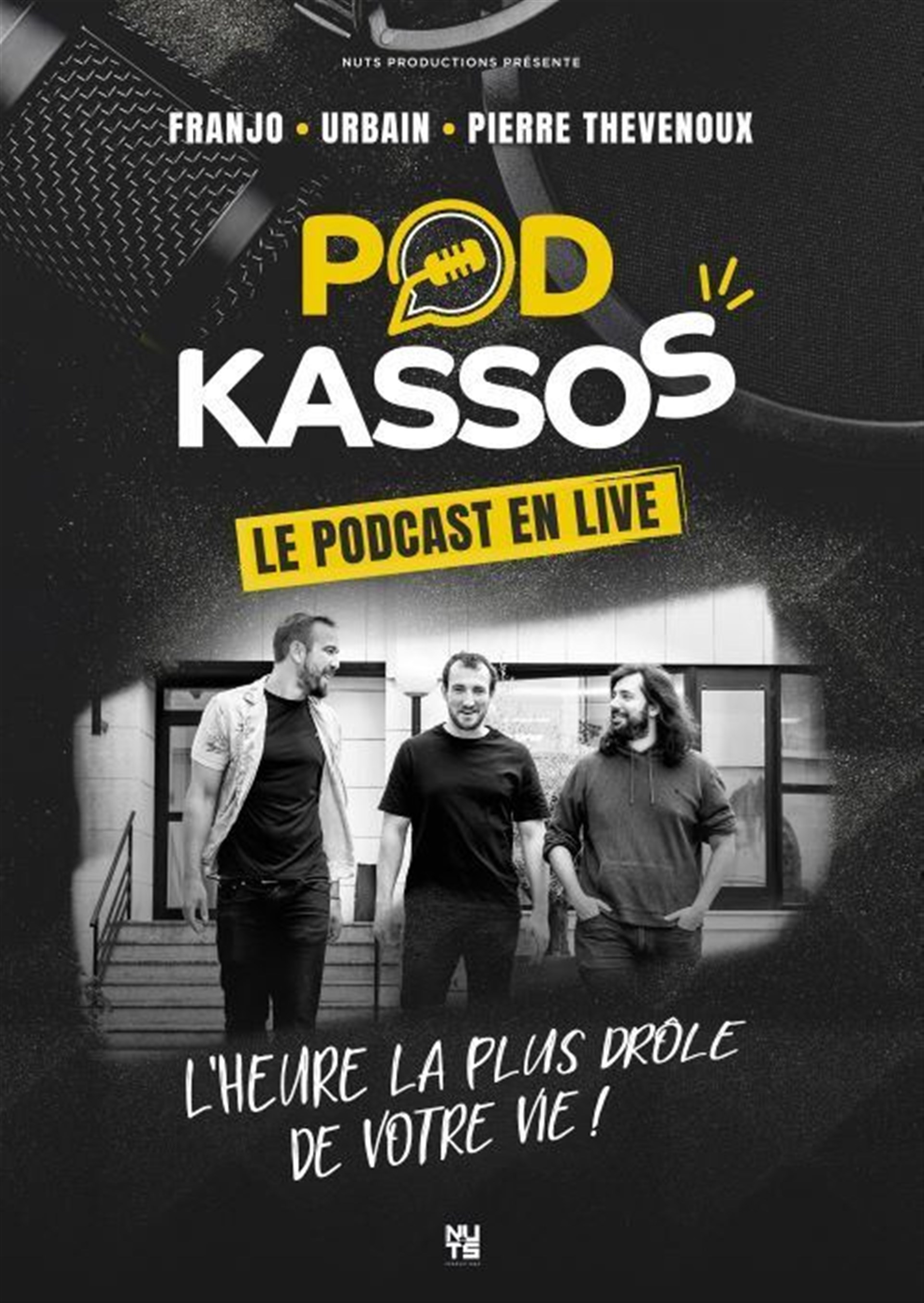 Podkassos, le podcast en live