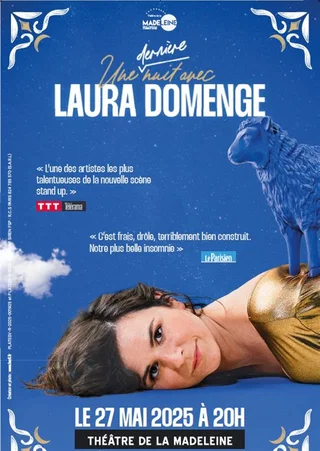 Affiche de Une nuit avec Laura Domenge avec Laura Domenge
