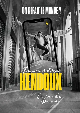 Affiche de En mode avion avec Alexandre Kendoux