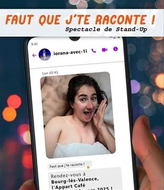 Affiche de Faut que j'te raconte avec Iorana