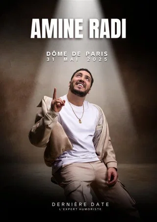 Affiche de L'expert humoriste avec Amine Radi