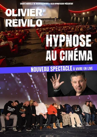 Affiche de Sensations Hypnotiques avec Olivier Reivilo