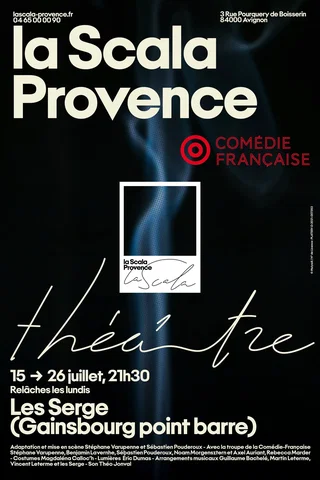 Affiche de Comédie-Française - Les Serge (Gainsbourg point barre)