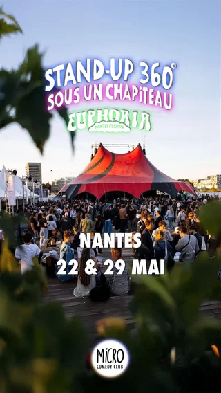 Affiche de Stand-Up sous Chapiteau Micro Comedy Club