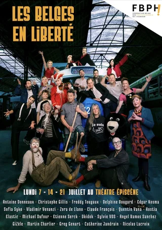 Affiche de Les Belges en liberté