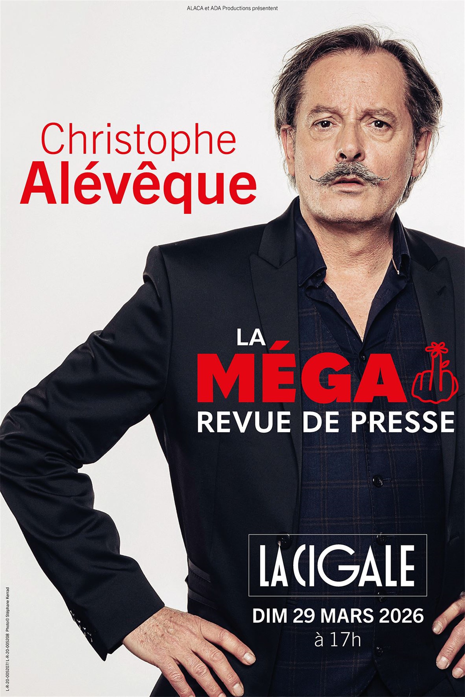 Christophe Alévêque dans La Méga revue de presse