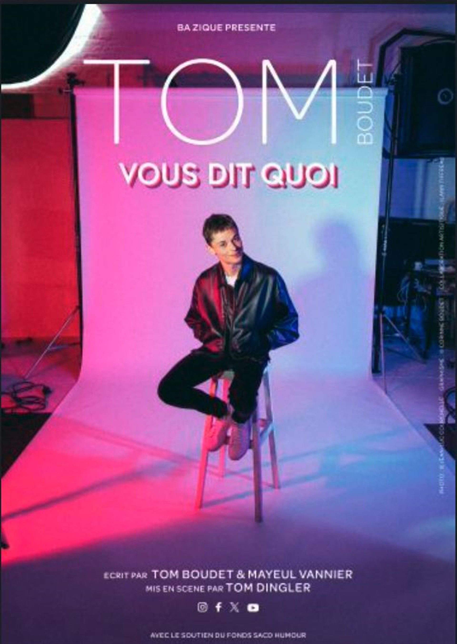 Tom Boudet vous dit quoi