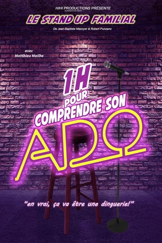Affiche de 1 heure pour comprendre son ado avec Émilie Coiteux