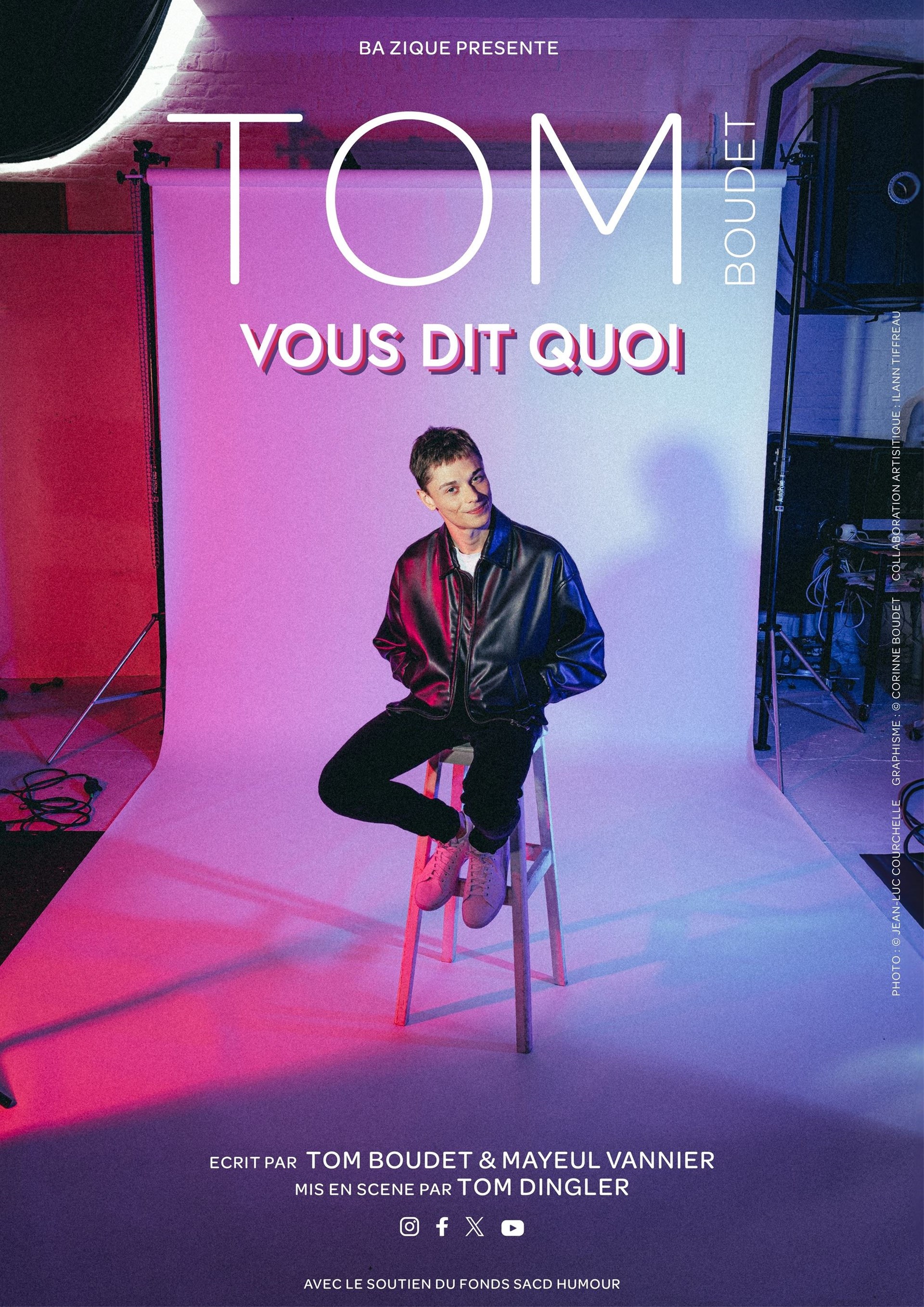 Tom Boudet vous dit quoi