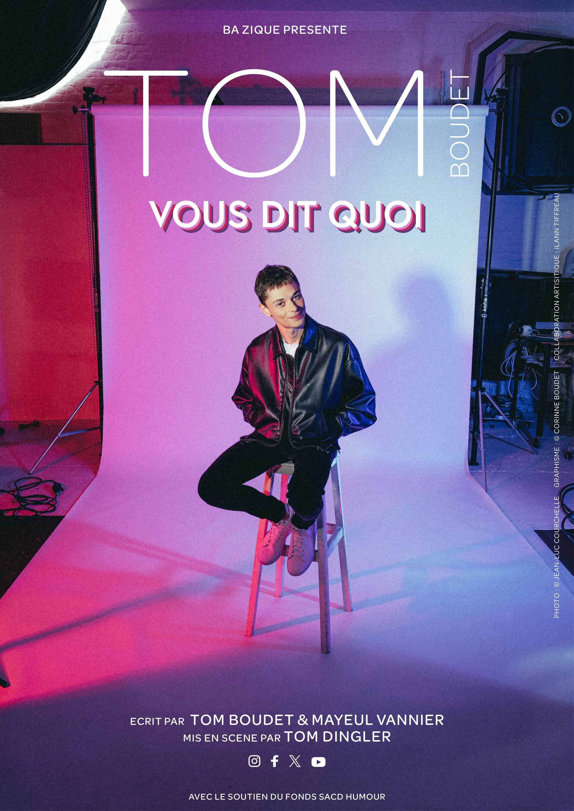 Tom Boudet Dans Vous dit quoi