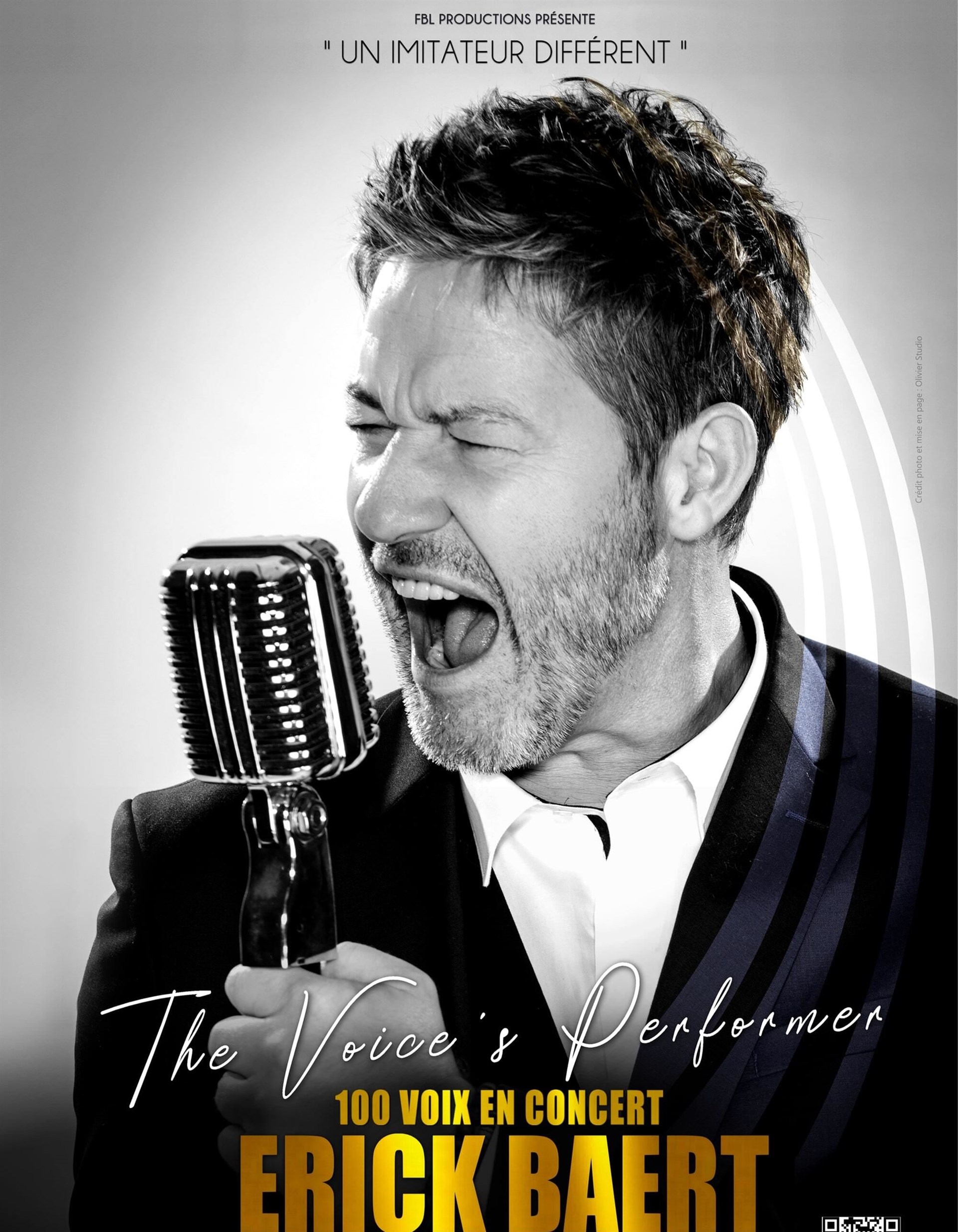 Erick Baert dans The voice's performer