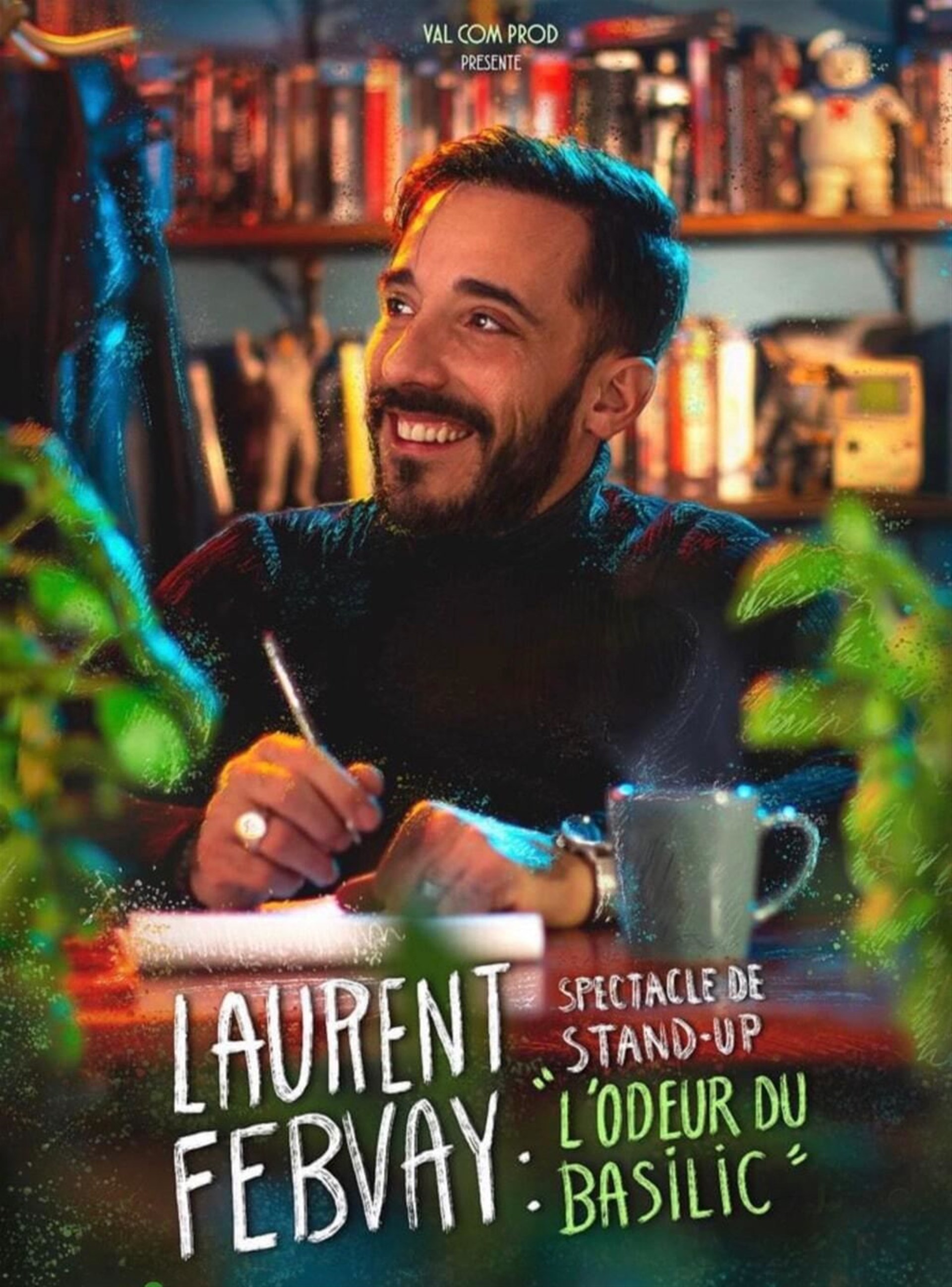 Laurent Febvay dans L'odeur du basilic